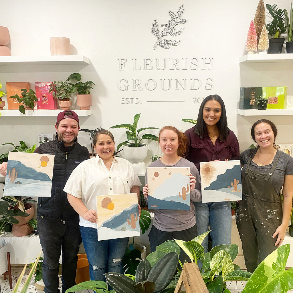 Paint & Sip with Marie + Co Studio Trove Warehouse