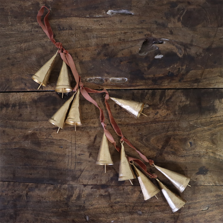 Ribbon Door Hanger w/ Bells