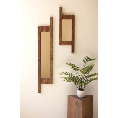 Recycled Wood Mirror