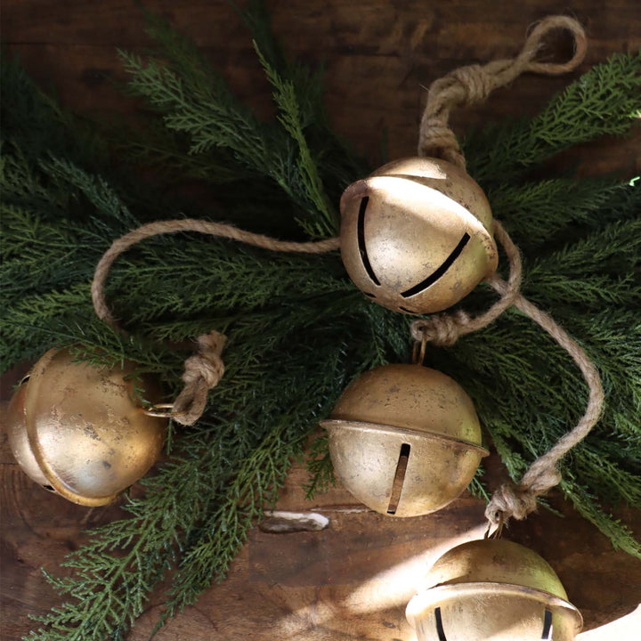 Brass Bells on String