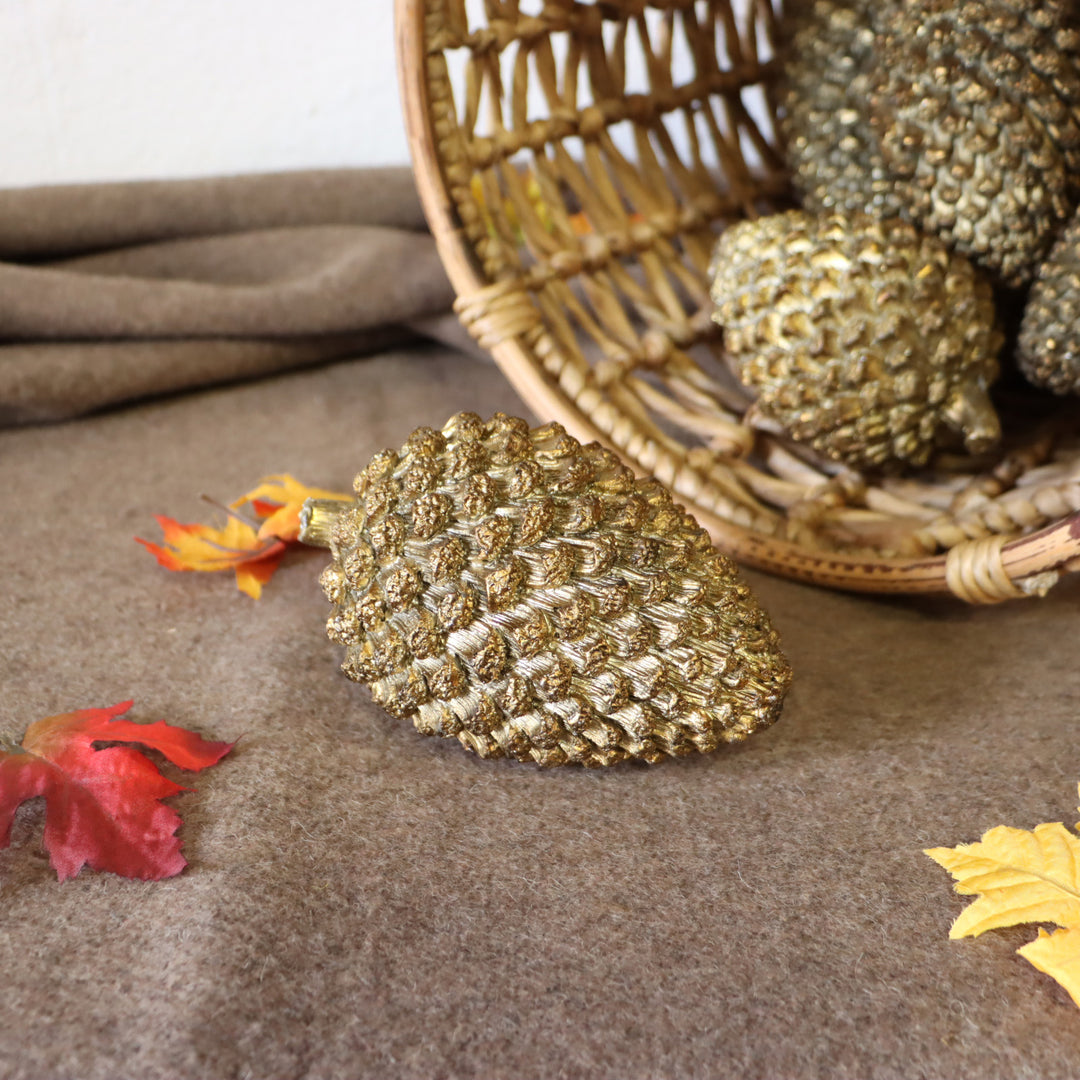 Gold Pine Cone