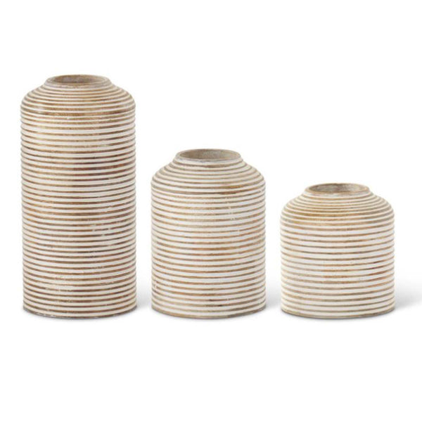 Whitewash Vase Trove Warehouse