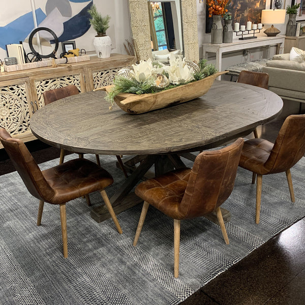 8 seater round online dining table