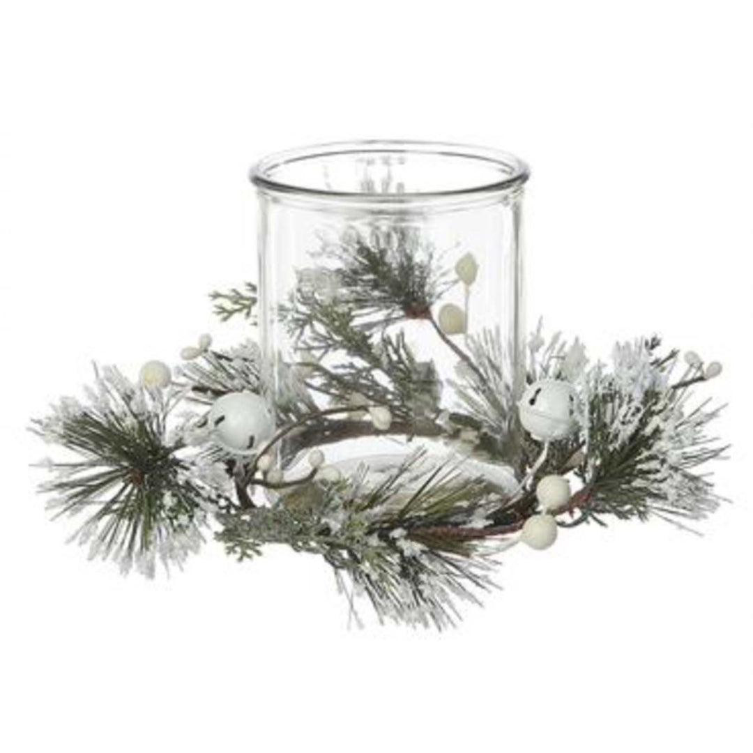 Snowed Jingle Bell Centerpiece