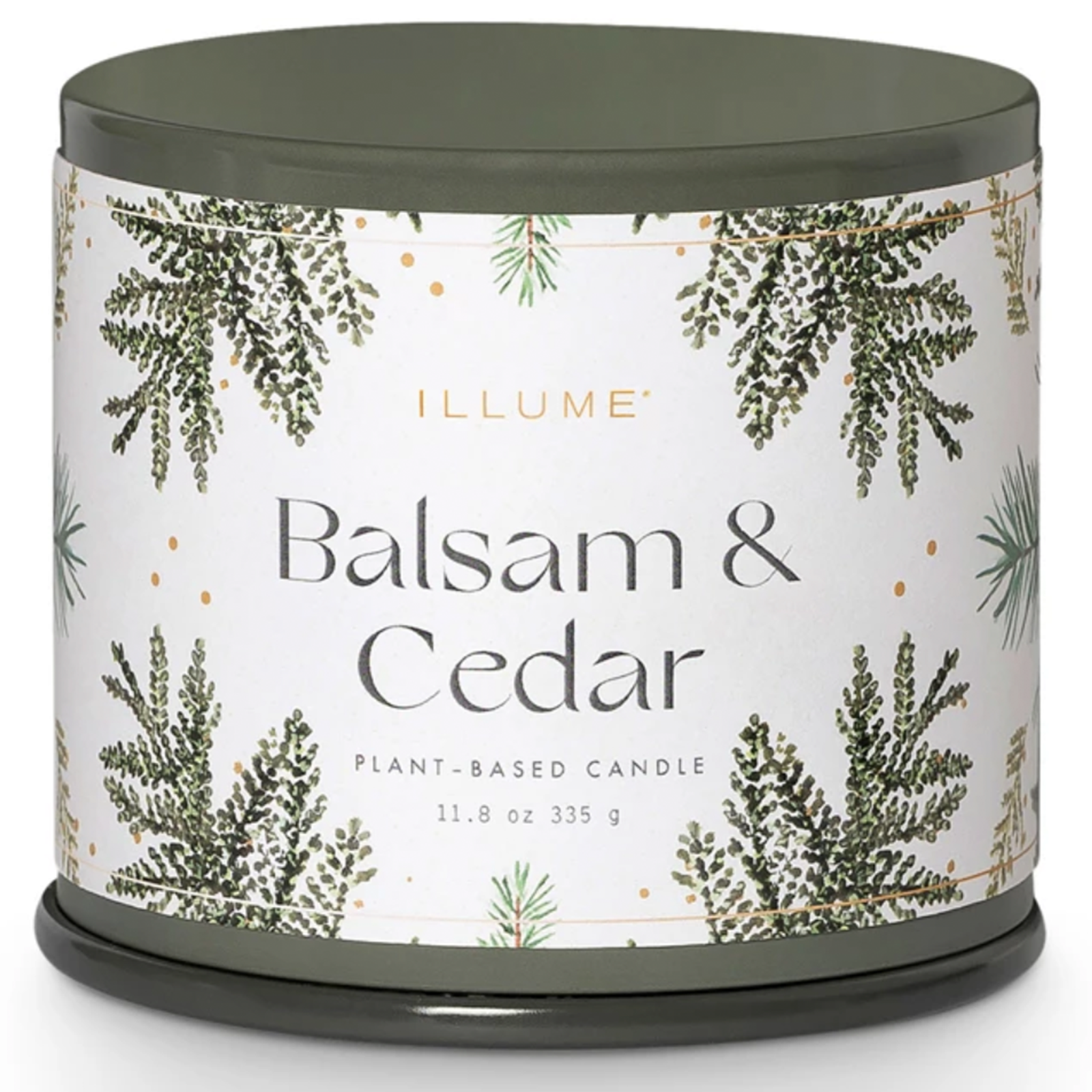 Tin Candle - Balsam & Cedar