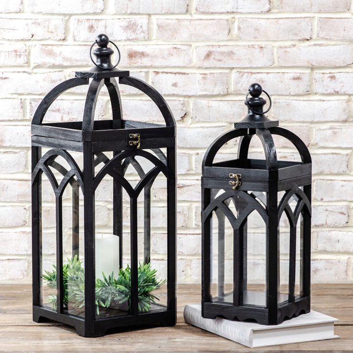 Arched Wood Lantern