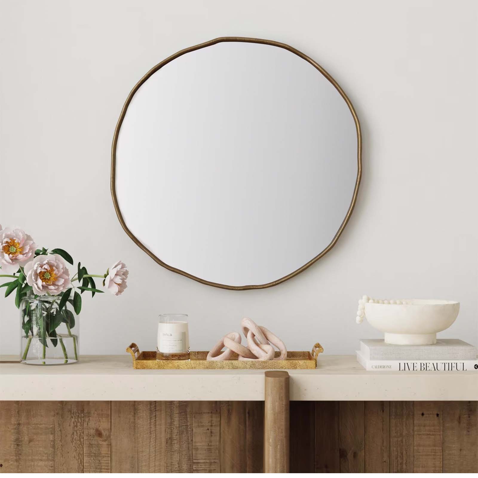 Marni 29" Round Mirror