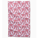 Striped Bow Tea Towel