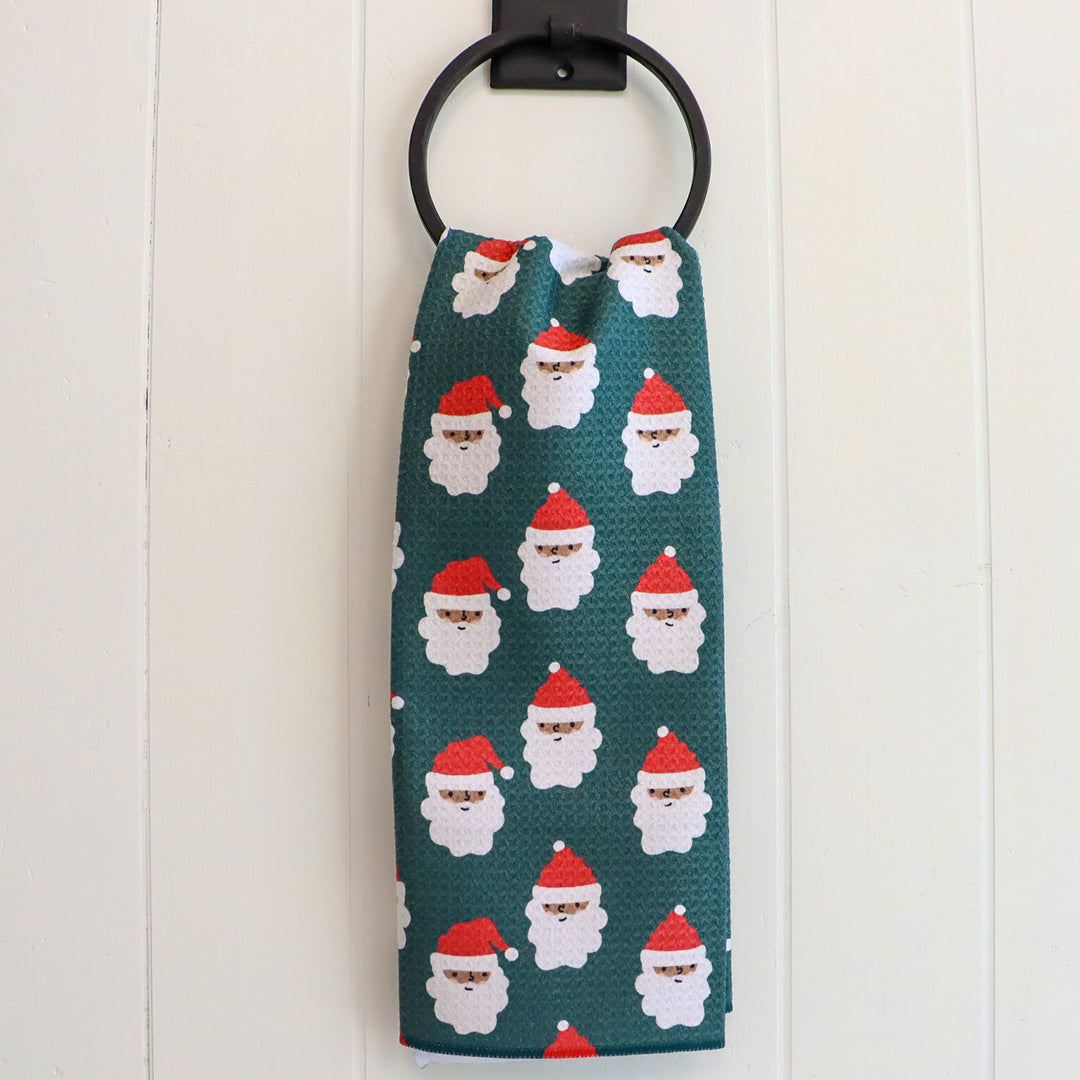 Santa Santa Tea Towel