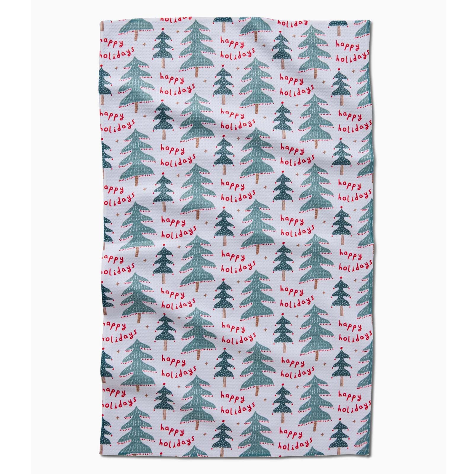 Berry Happy Holidays Tea Towel