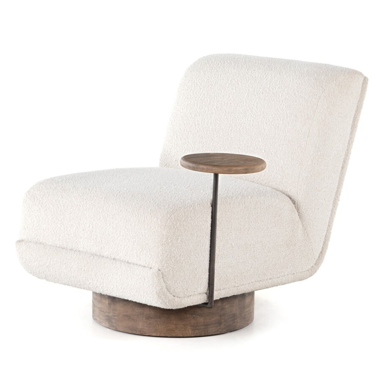 Bronwyn Swivel Chair w/ Side Table