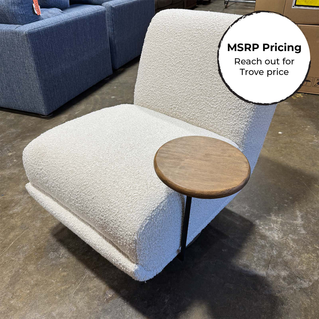 Bronwyn Swivel Chair w/ Side Table