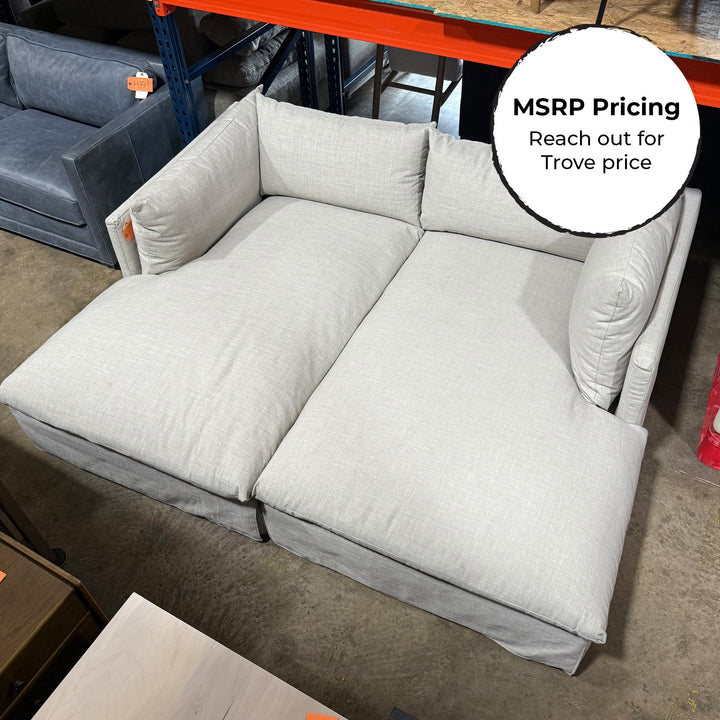Habitat 87" Double Chaise
