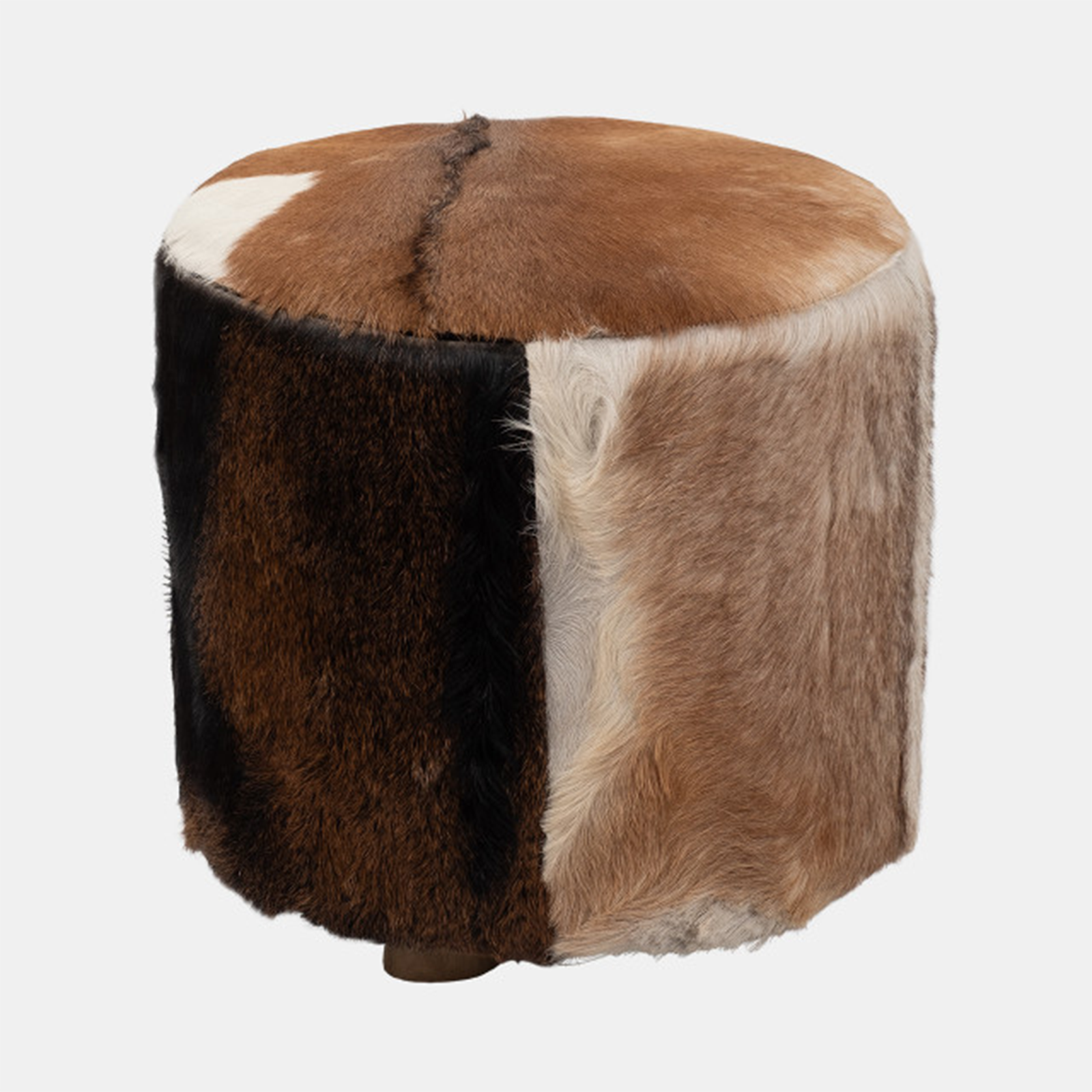 Cowhide Ottoman