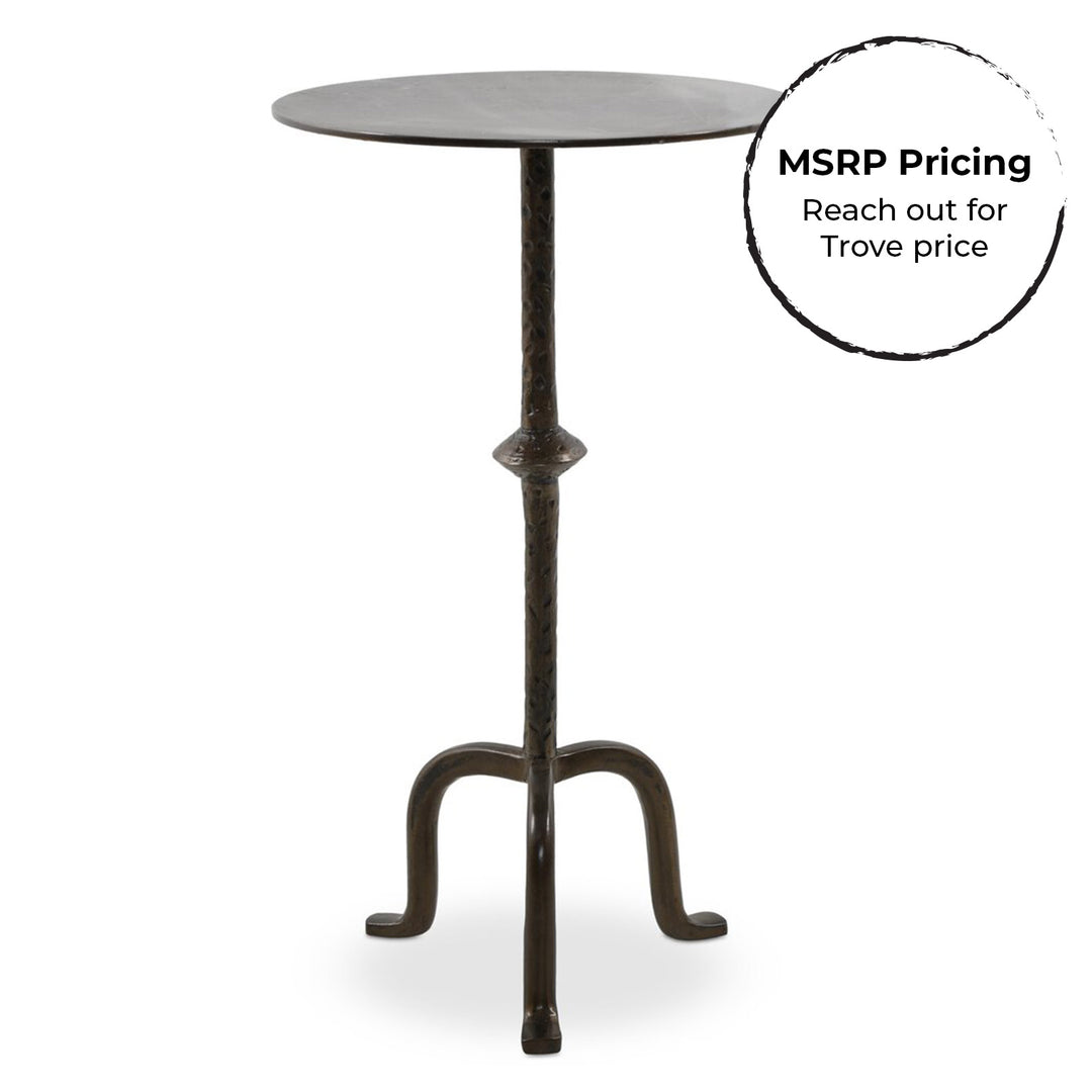 Jocelyn End Table - Brass