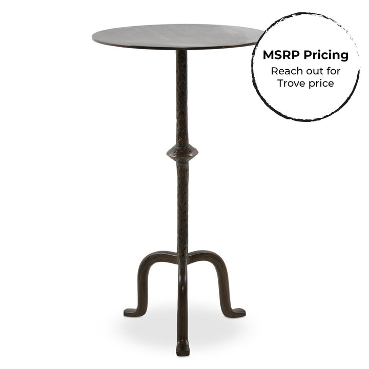 Jocelyn End Table - Brass