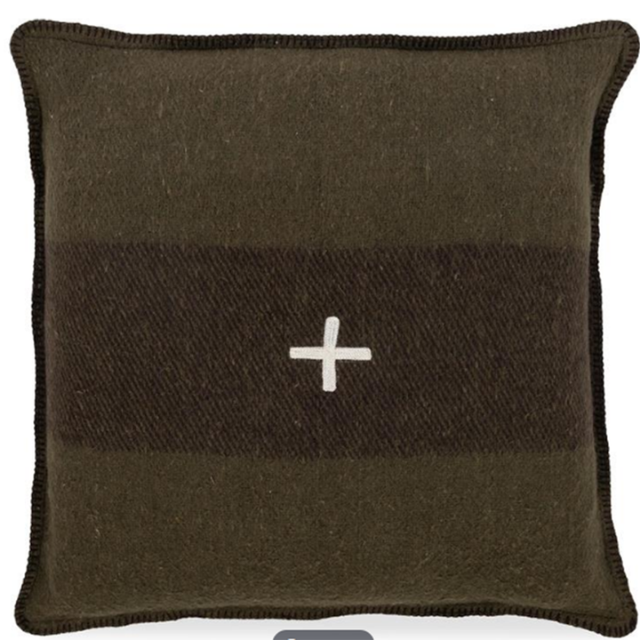28" x 28" Swiss Army Pillow Cover
