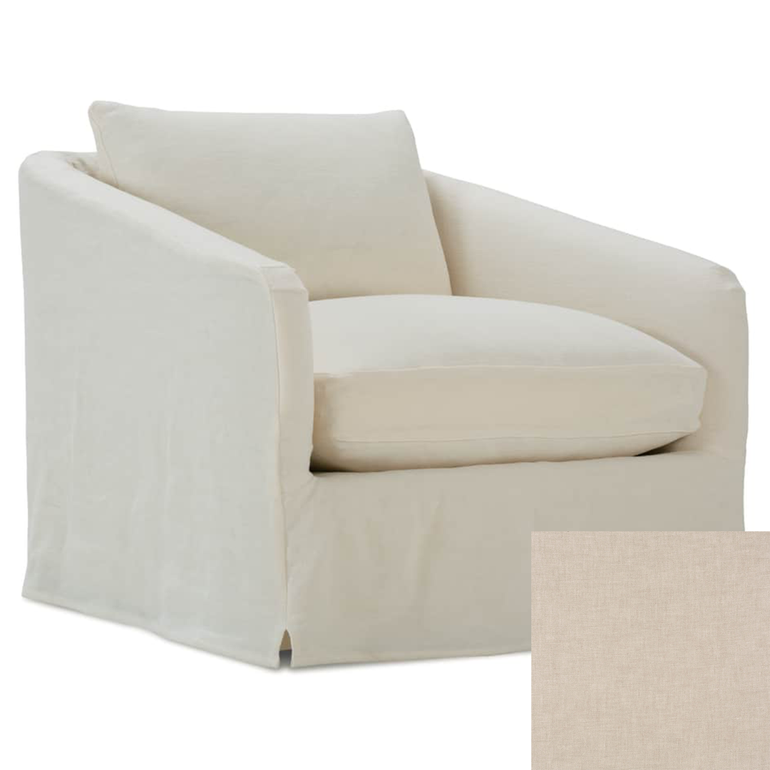 Florence Slipcover Swivel