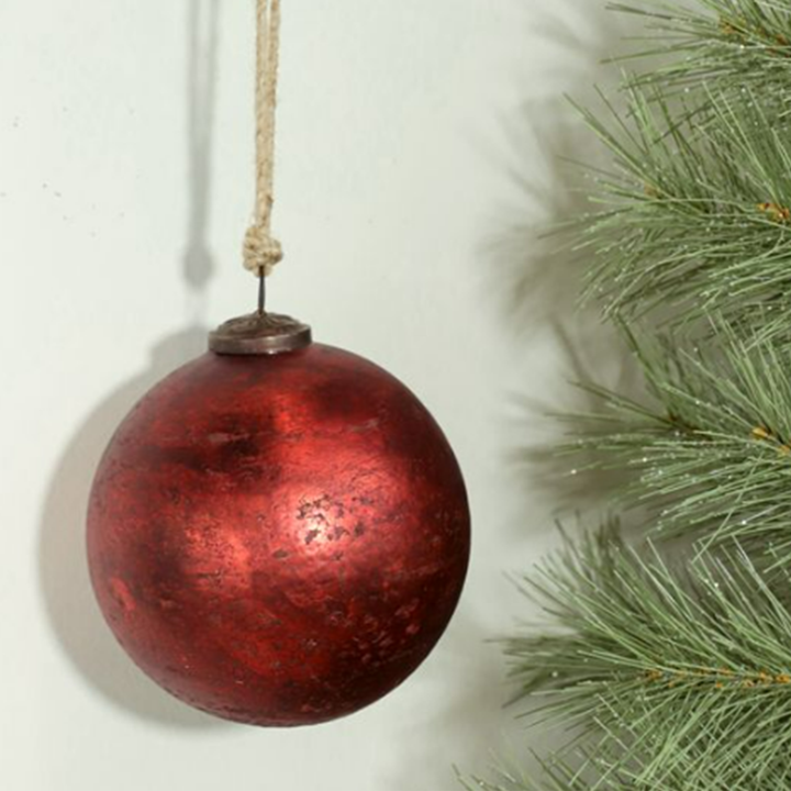 5" Red Ornament
