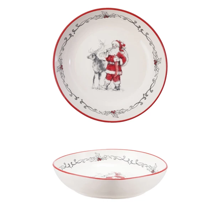 Santa & Reindeer Bowl