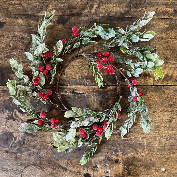 Leaves and Berry Wreath
