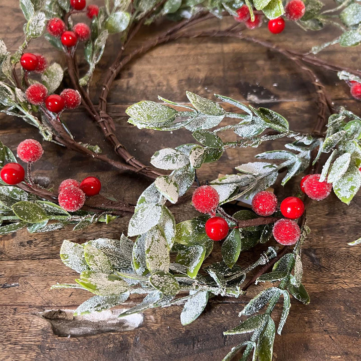 Leaves and Berry Wreath