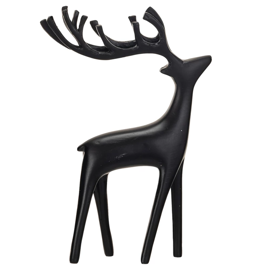 Standing Reindeer - Black