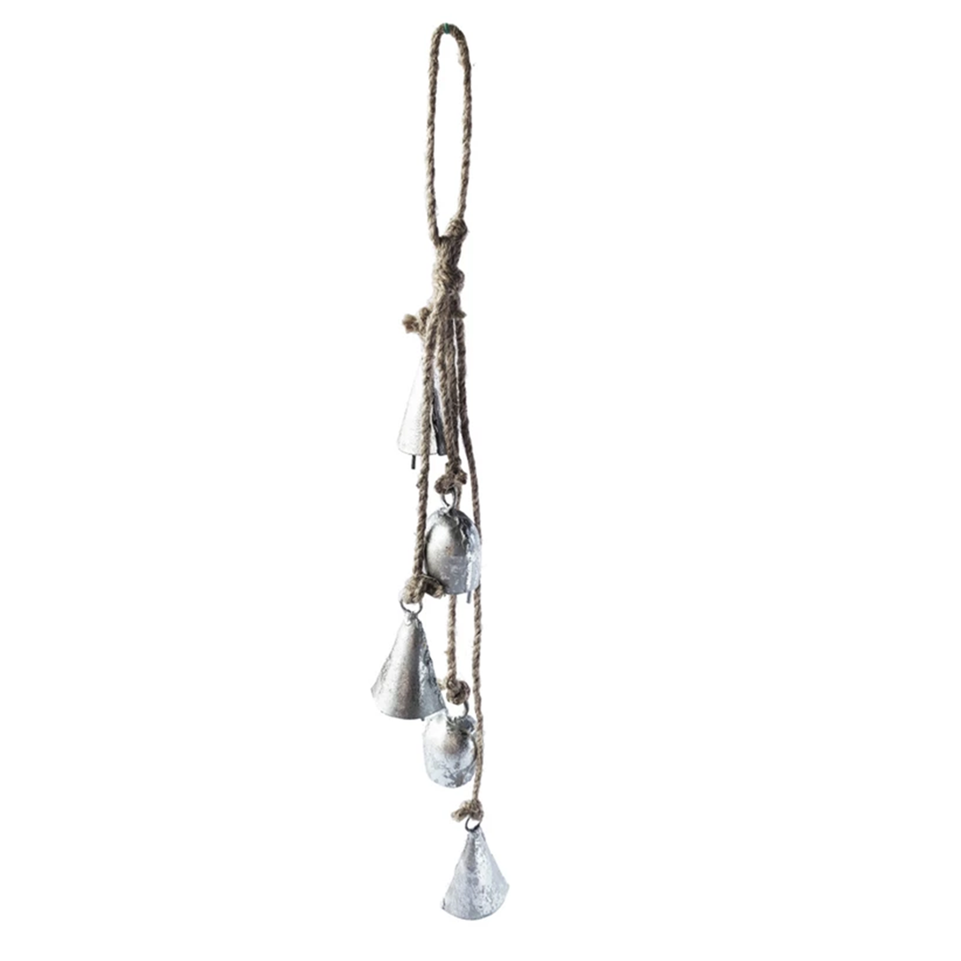 Bells w/ Rope - Silver