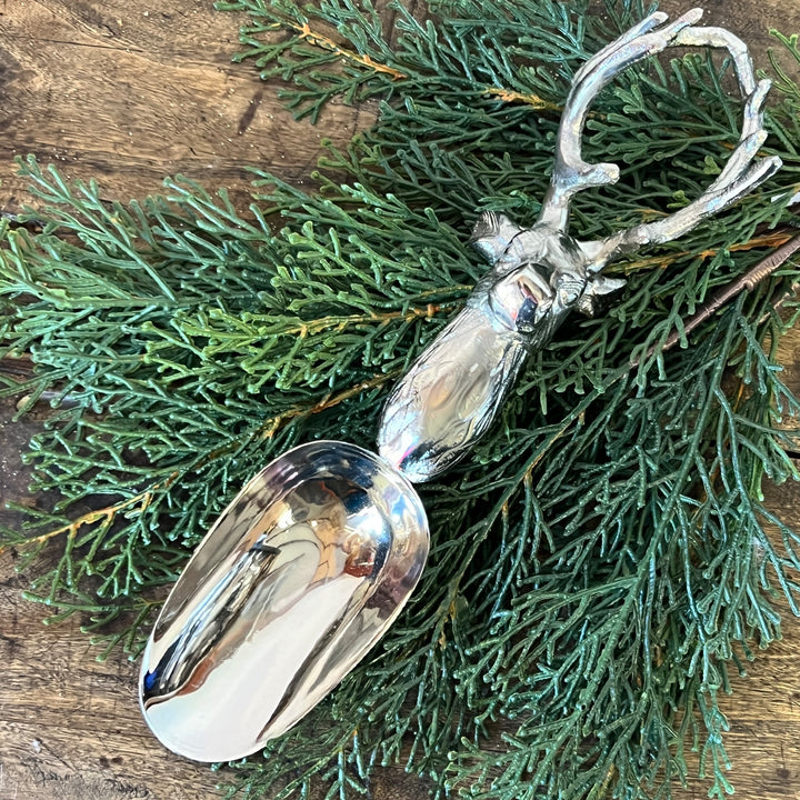 Metal Scoop w/ Deer
