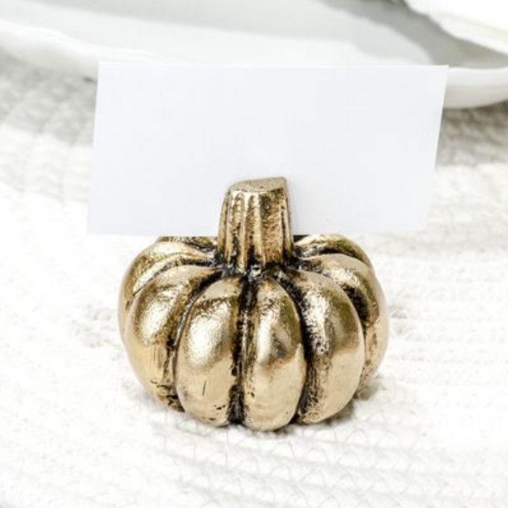 Pumpkin Place Card Holder