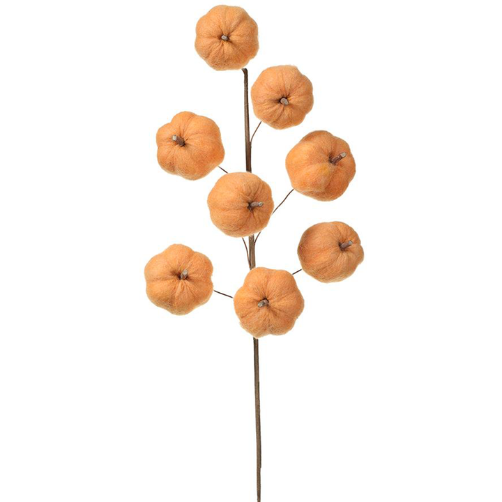 28" Felt Pumpkin - Orange