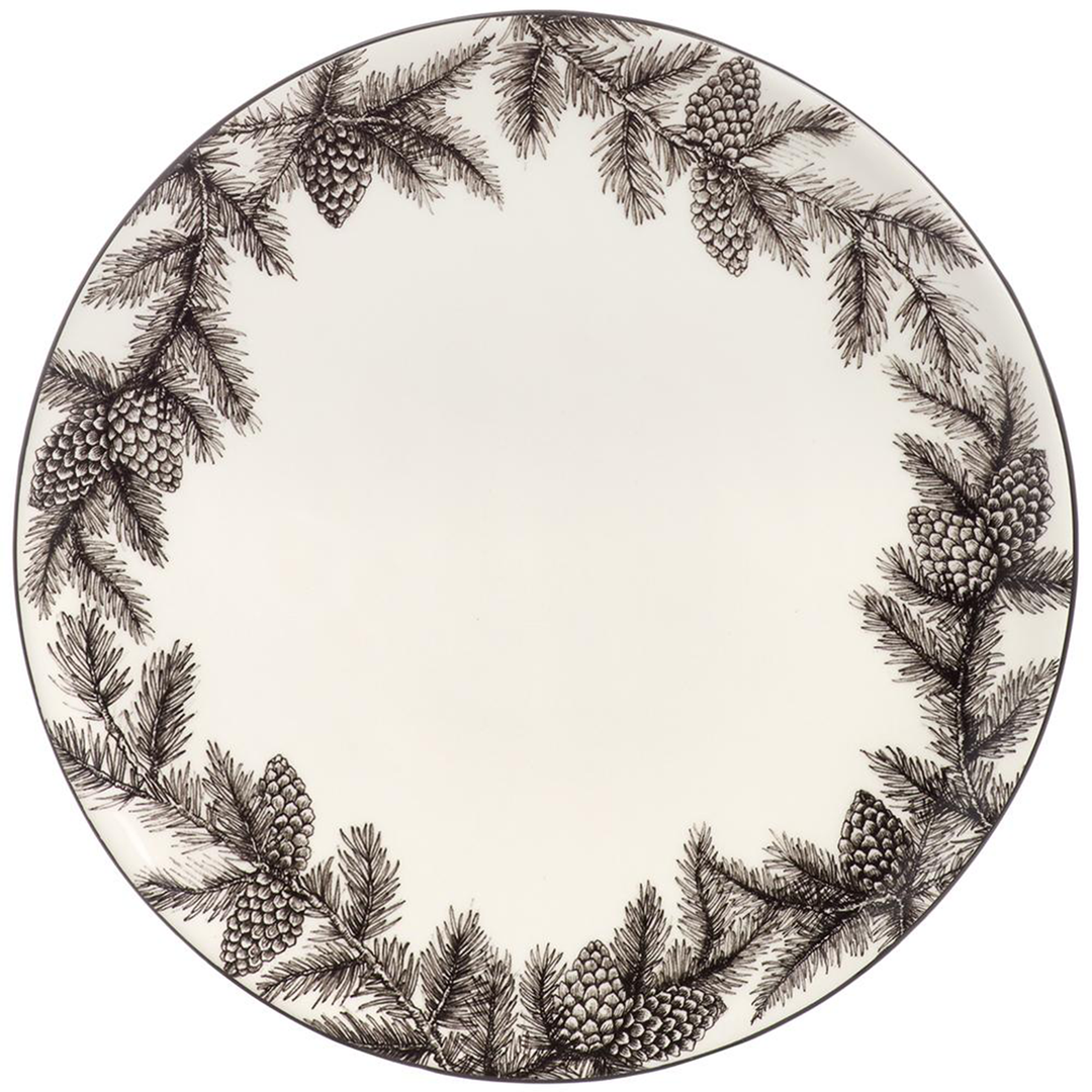 10" Pine Cone Plate