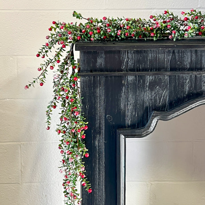 6' Snow Berry Garland