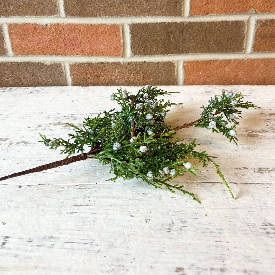 18" Juniper Spray w/ Berry