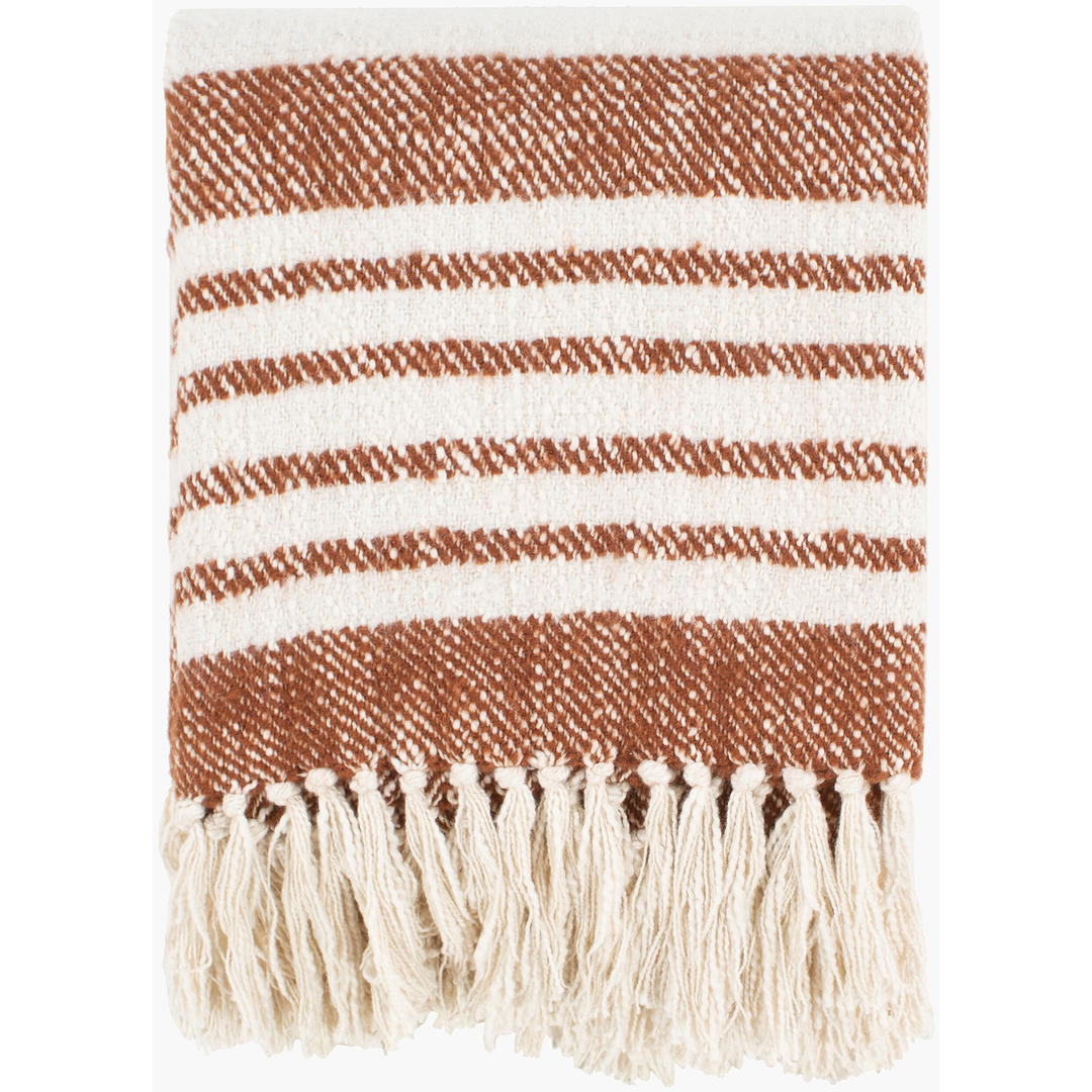 Blande Throw - Rust