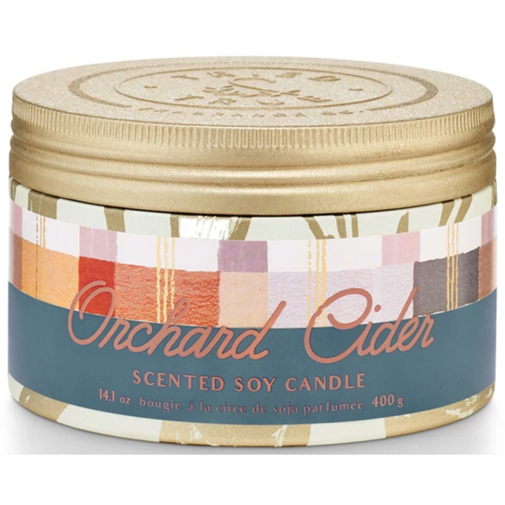 Large Tin Candle - Orchard Cider