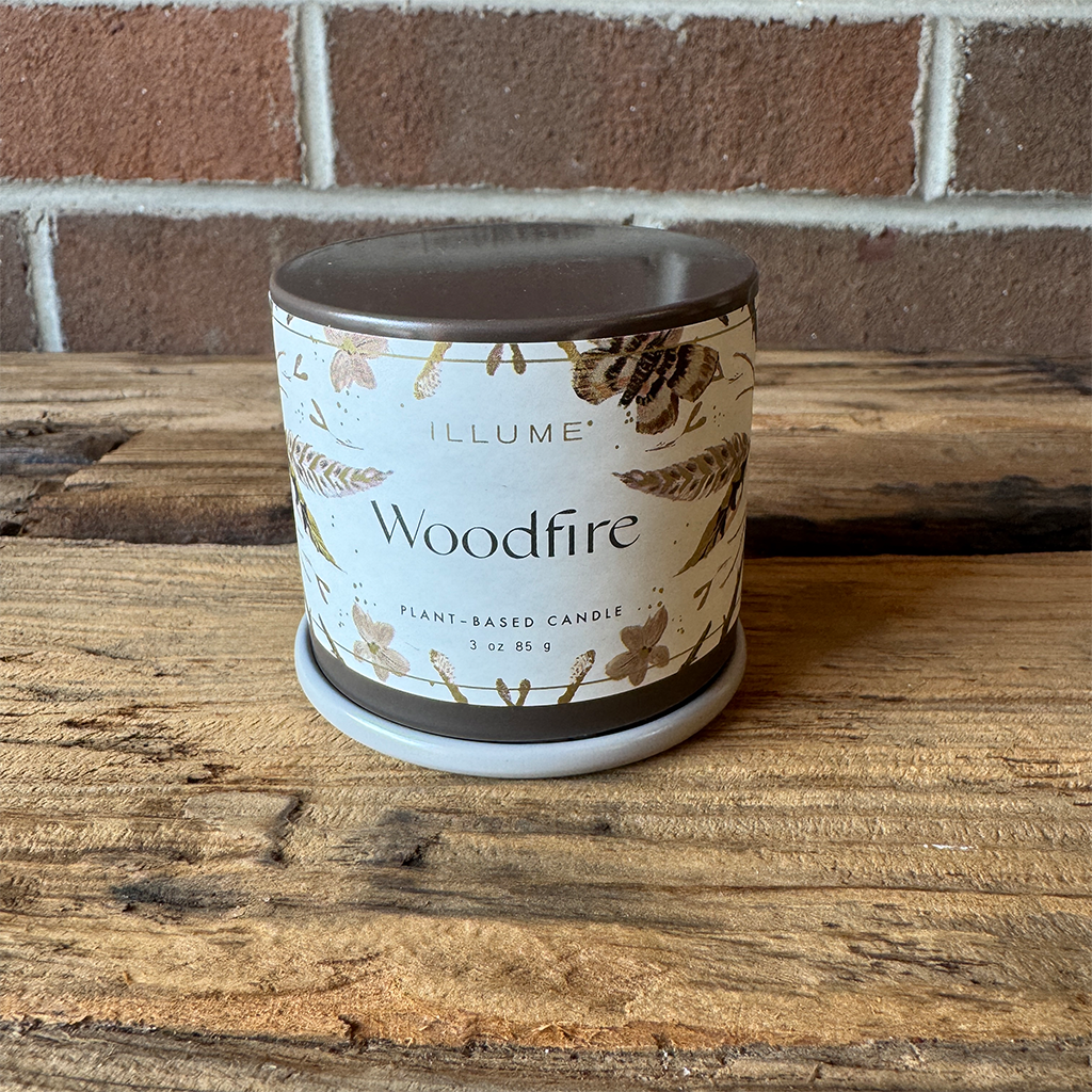 Vanity Tin Candle - Woodfire