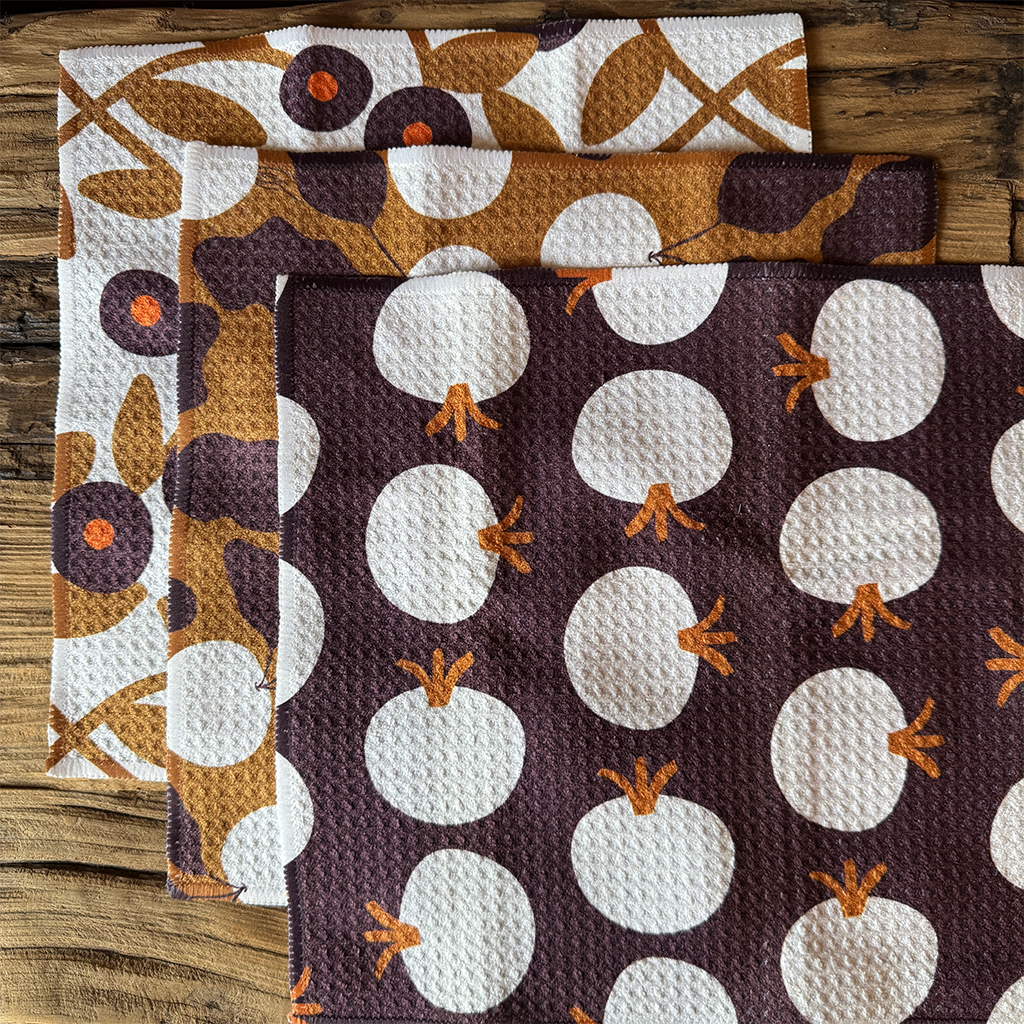 Bold Fall Dishcloth Set