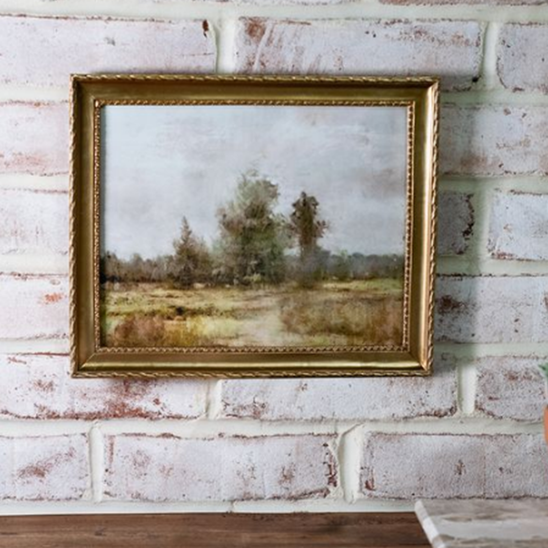8" x 10" Gold Frame Prairie Landscape