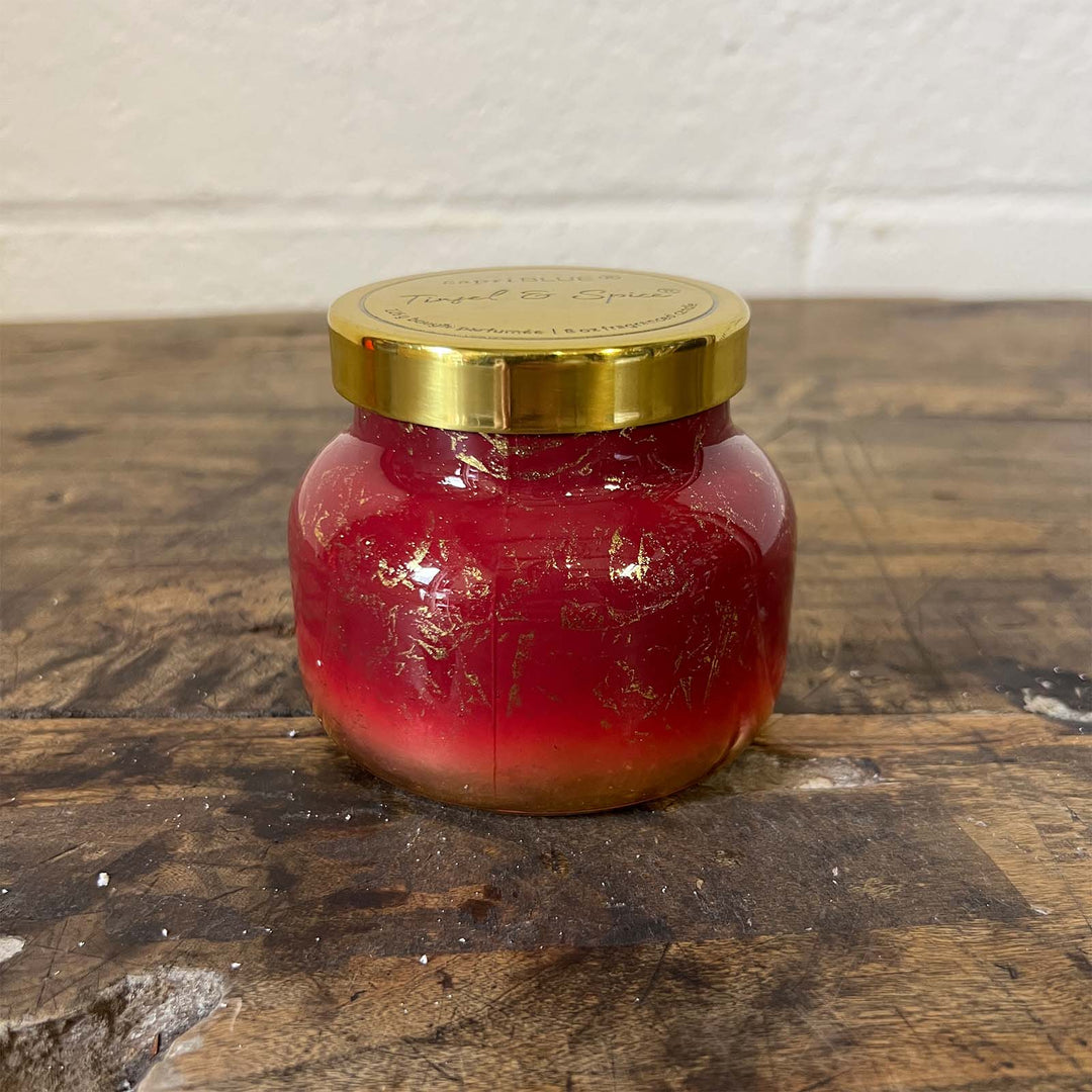 Pattern Candle - Tinsel and Spice