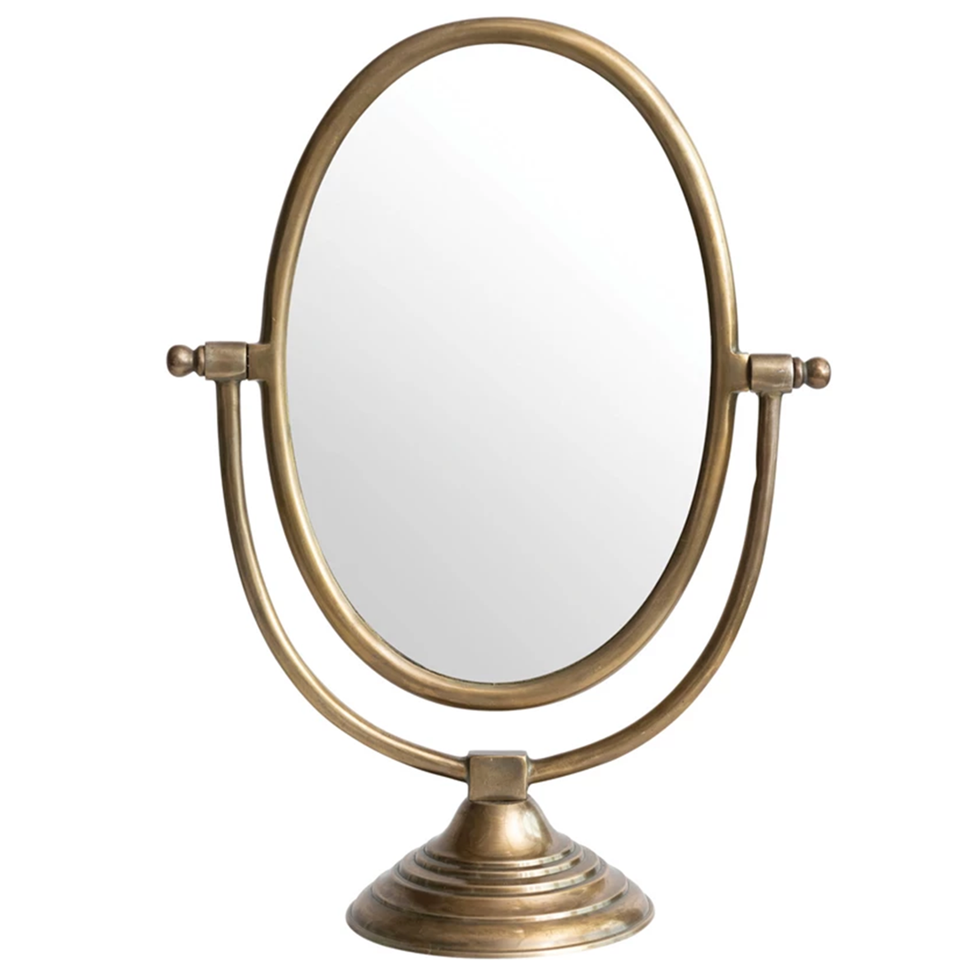 Framed Mirror on Stand