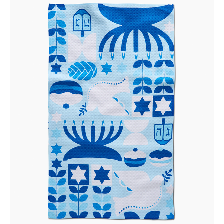 Blue Traditions Tea Towel