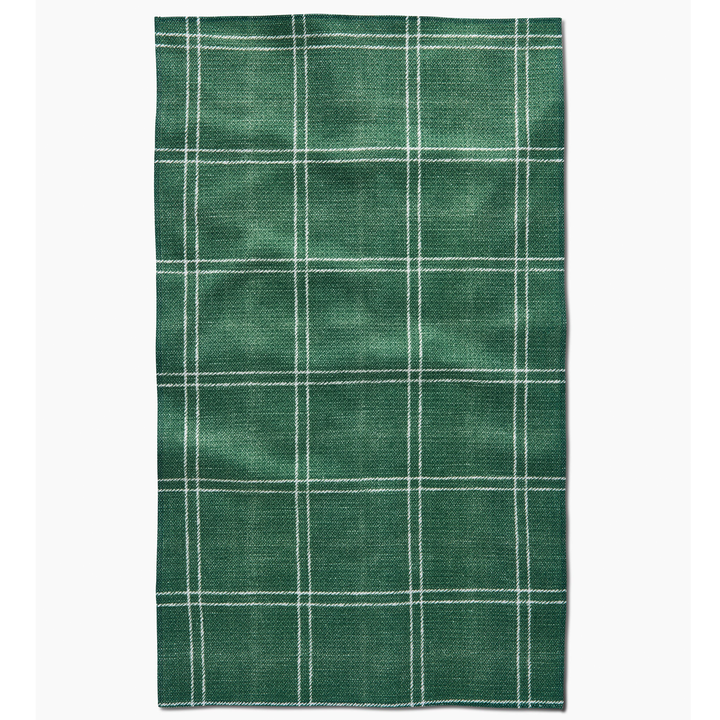 Pine Forest Plaid Tea Towel