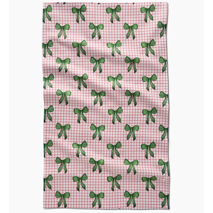 Ribbon and Cheer Tea Towel