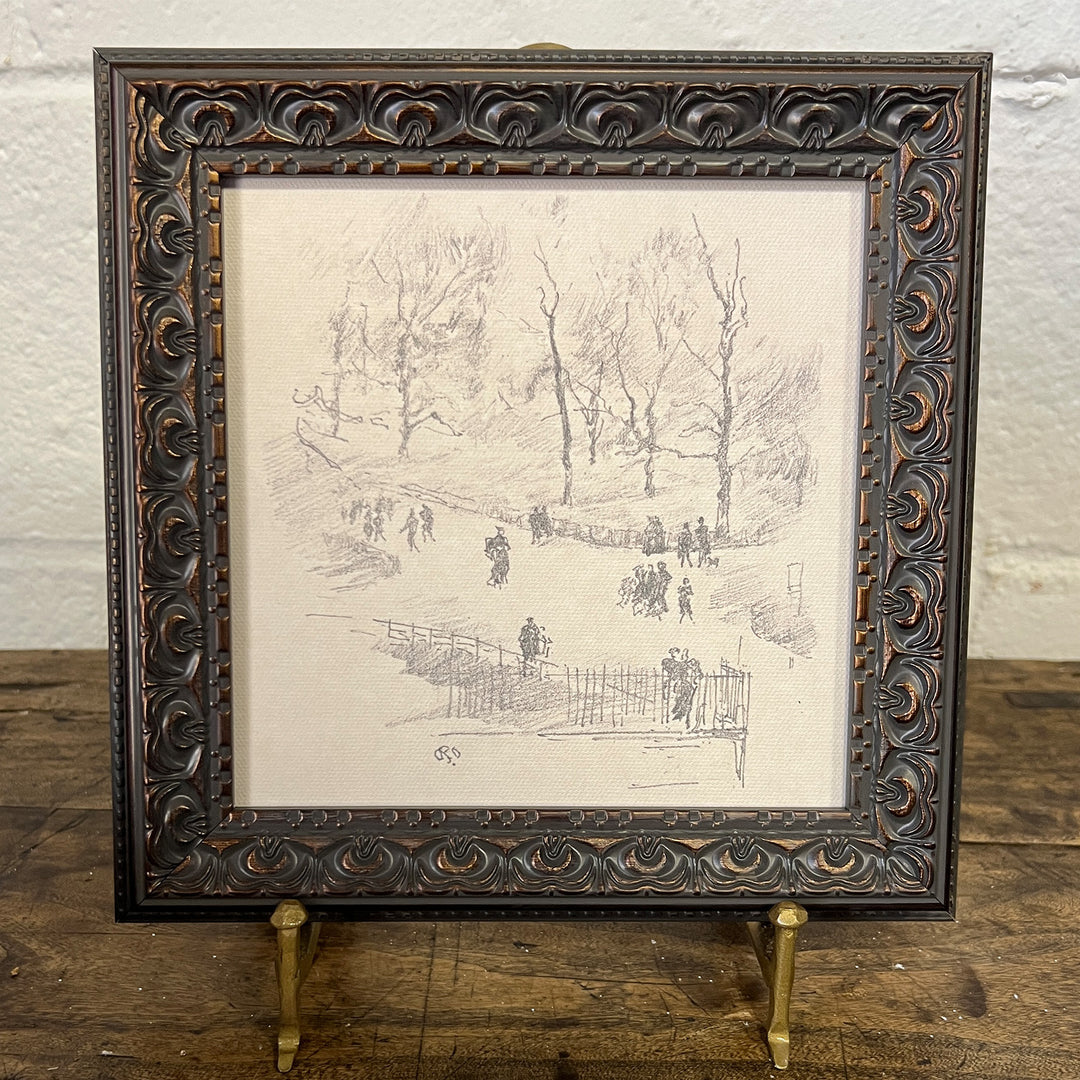 Kensington Gardens in Winter