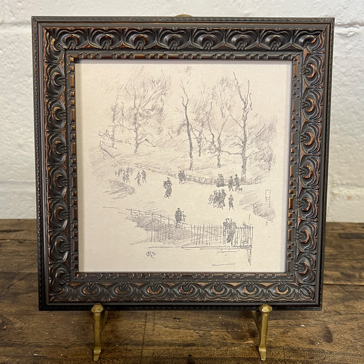 Kensington Gardens in Winter