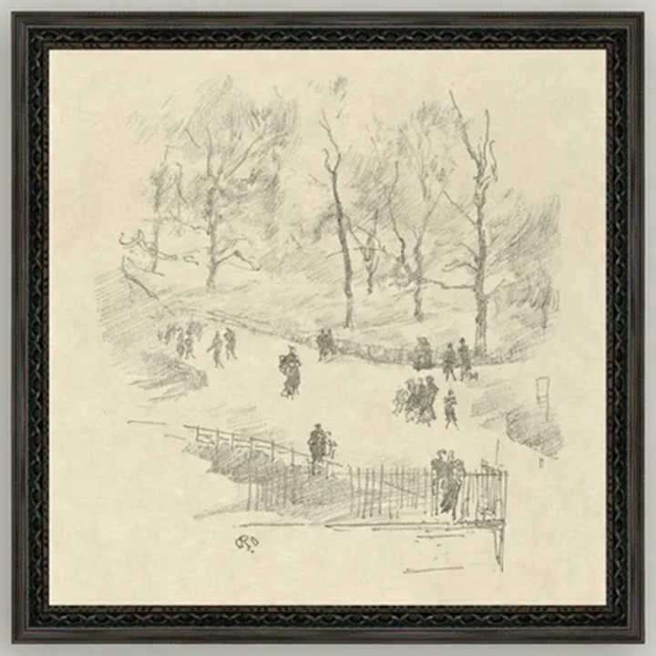 Kensington Gardens in Winter