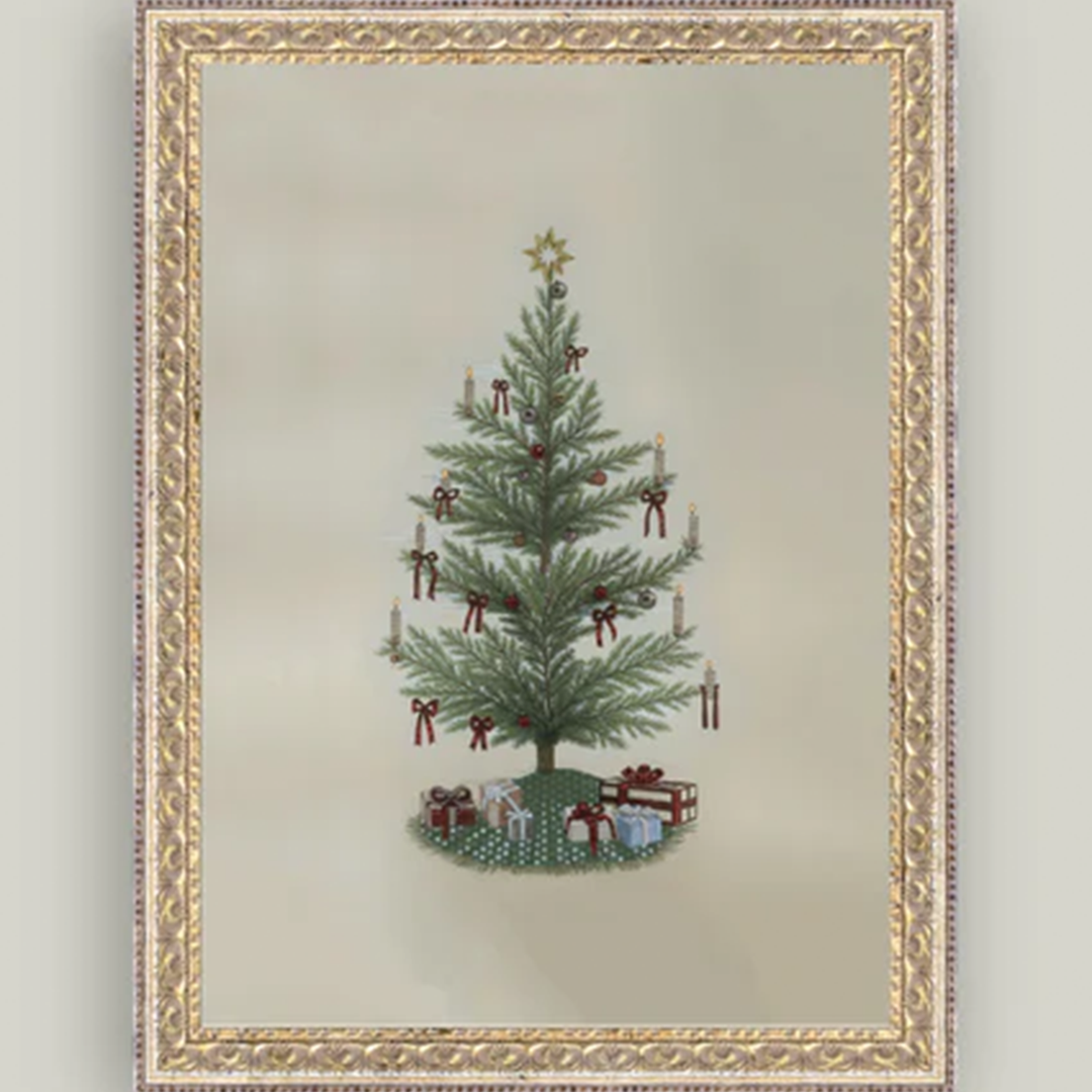 Vintage Trees with Bows