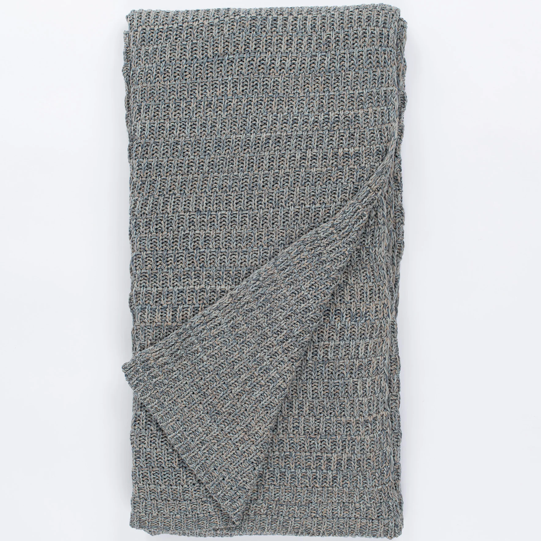 Axton Throw - Steel Blue