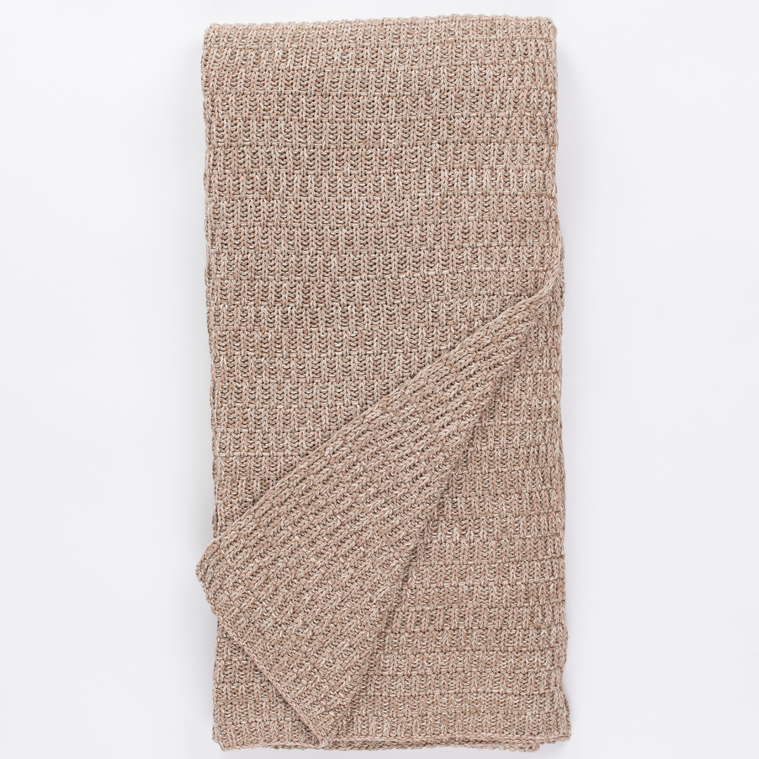 Axton Throw - Terracotta